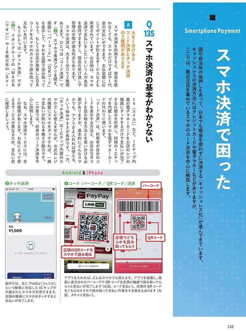 スマホで困ったときに開く本